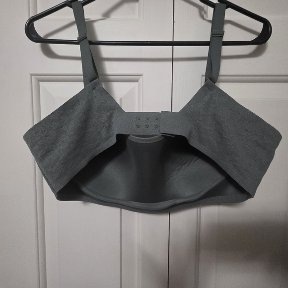 Aerie Smoothiez Lace Bra-ish Wireless Bralette Size Large - Picture 3 of 12